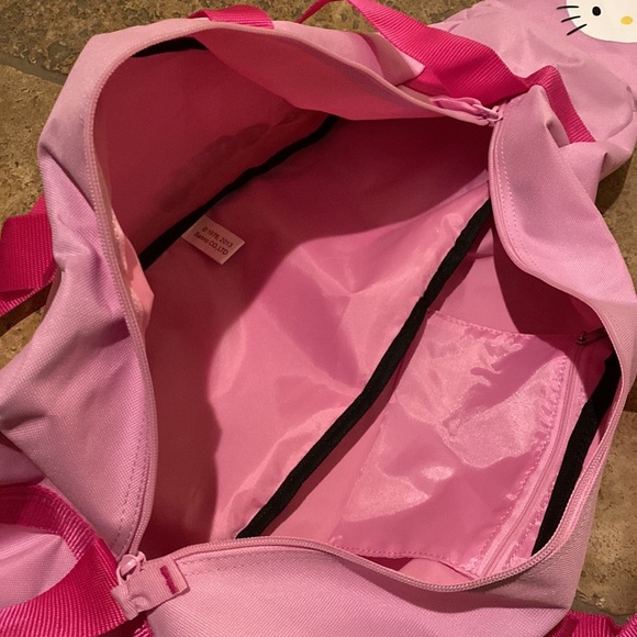 HELLO KITTY Pink Baseball Softball Bat Helmet Sport Gear Bag 7”x9”x30” - Picture 6 of 7